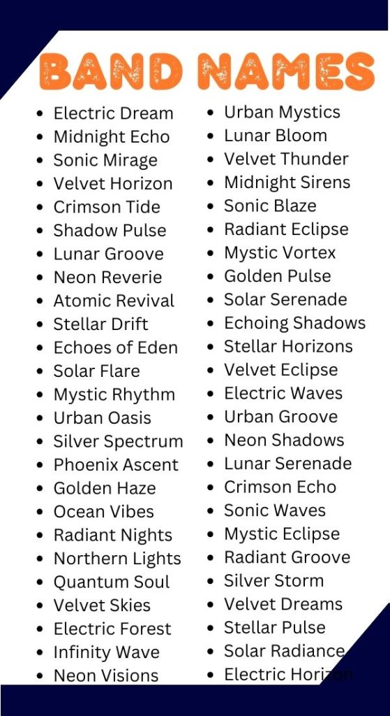 Band Names